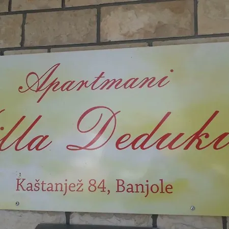 Appartamento Dedukić *